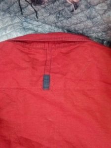 Classic Red Button-Down Shirt