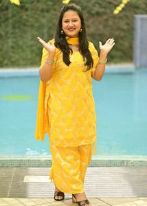 3 Piece Haldi Outfit 💛