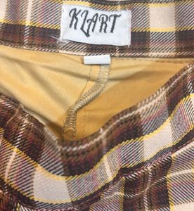 Plaid Mini Skirt