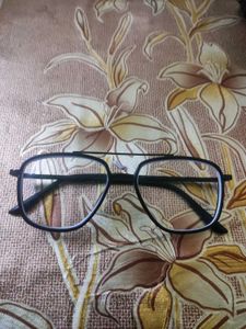 Stylish Black Square Frame Glasses