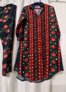 Floral Print cord Set with Dupatta