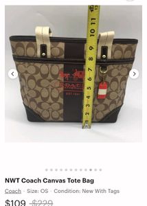 og Coach Signature heritage bag 🤎🧸