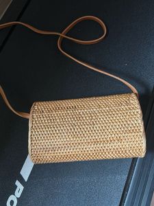 Bali Rattan Clutch Purse