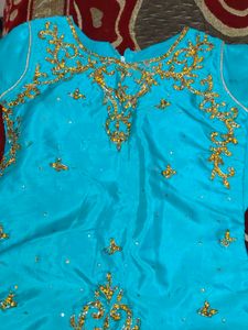 Kids Blue Kurta Set