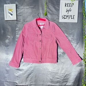 Old navy Vintage Pink Corduroy denim Jacket