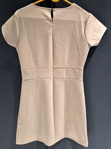 Chic Embellished Collar Dress (32 inches length)