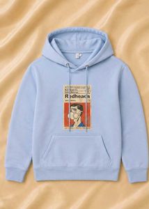 Blue Graphic Hoodie