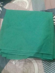 Unstitched Green blouse piece 80cms