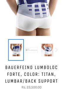Medical Lumbar Support Belt (Unisex)