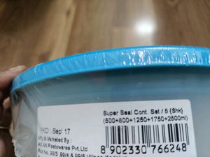Superseal Food Savers Reheatable Set Of 5