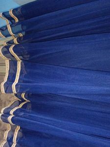 Elegant Blue Anarkali Kurta