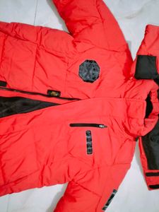 Heavy Red Padded Jacket