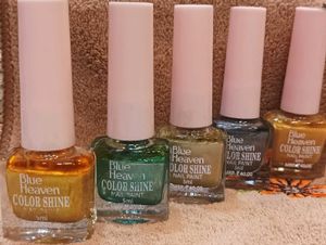 Blue Heaven Color Shine Nail Paint Set