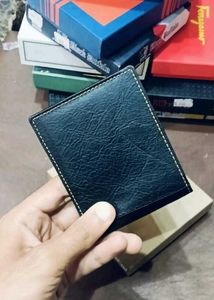 Black Buffalo Leather Wallet