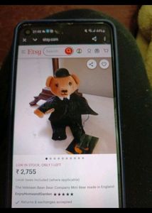 Dapper Teddy Bear Collectible