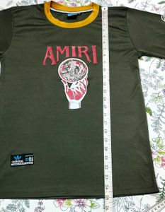 ADIDAS T-SHIRT (OLIVE GREEN)