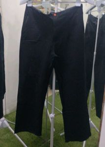 Classic Black Cropped Pants