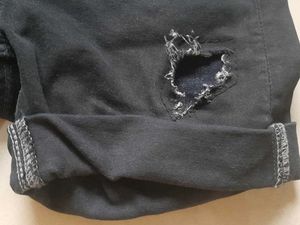 Stylish Black Denim Shorts