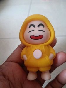 Cute Yellow Cartoon Toy Figure