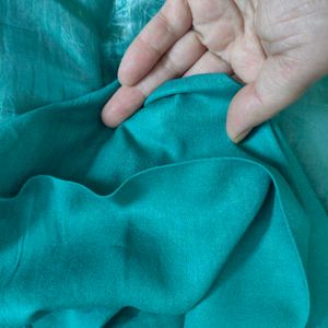Elegant unstitched party wear suit, dress material