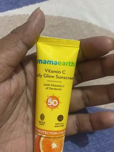 Mamaearth Vitamin C Daily Glow Sunscreen