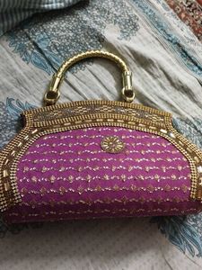Elegant Embroidered Clutch
