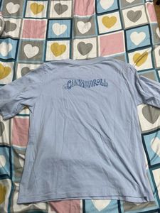 Light Blue Cinnamoroll Graphic T-Shirt
