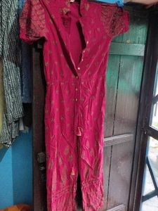 Stylish Pink Printed Jumpsuit