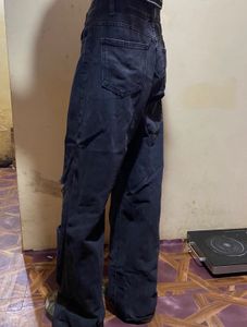 urbanic Black Wide leg Jeans