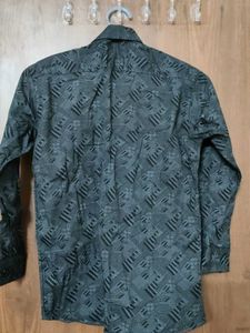 Boys full hand grey shirt
