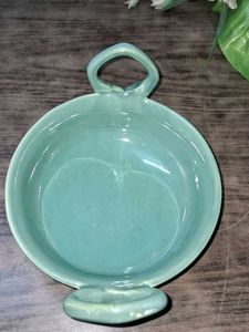 Vintage Aqua Soap Dish