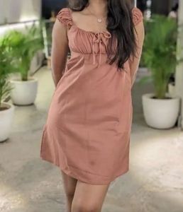 Pink Casual Dress