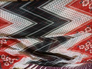 Vintage Floral Print Fabric