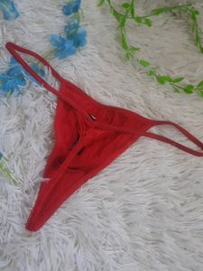 Beautiful Red G String