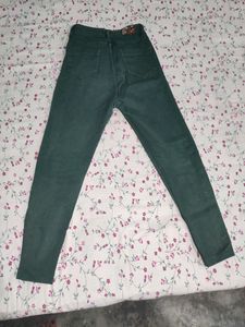 Dark green jeans(high waist)