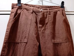 Brown Cargo For Women