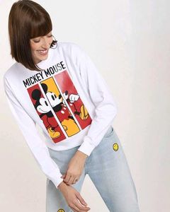 Bewakood Mickey Mouse Graphic Sweatshirt