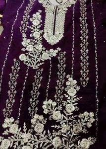 Elegant Purple Kurta Set with Dupatta