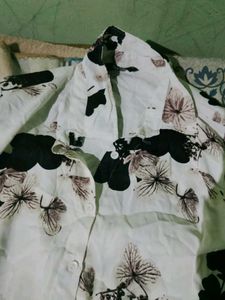 Floral Print Sleepsuit Set