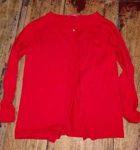 Set of 3 crewneck button-up cardigan