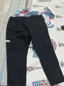 Stylish Black Cargo Pants