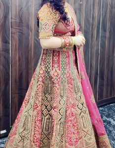 Beautiful Multicolour Bridal Lehnga