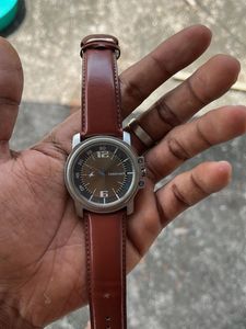Fastrack Analog Watch with Brown Strap