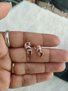 92.5 Rose Gold Neckpiece WTH Earings