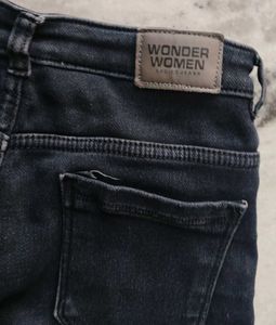 Classic Black straight fit Denim Jeans