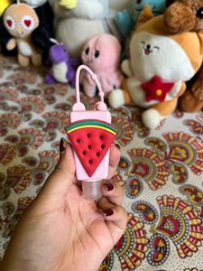 Cute Watermelon Hand Sanitizer/keys Holder