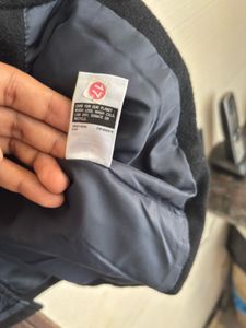 Levi's Black Wool Blend Coat