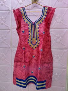Embroidered Ethnic Dress Material