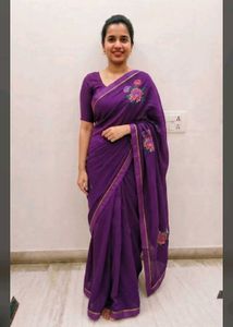 flower saree