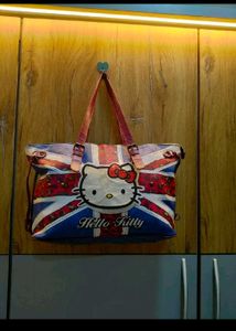 Hello Kitty Union Jack Tote Bag